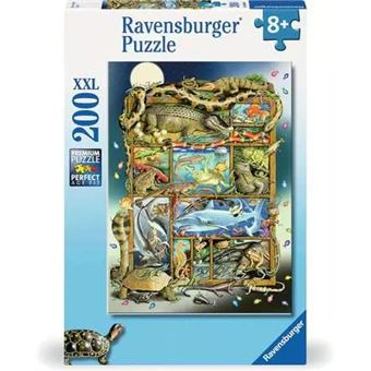 Puzzle Colorido Ravensburger Animais 12000866 | 200 Peças - 1