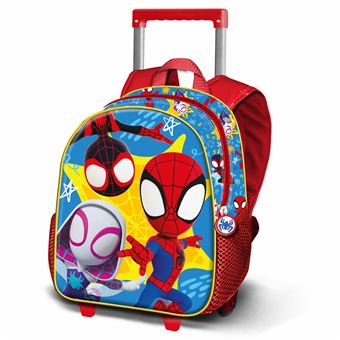 Mochila Trolley Marvel Spidey Amazing 3D 2025 | 34x26x13cm - 1