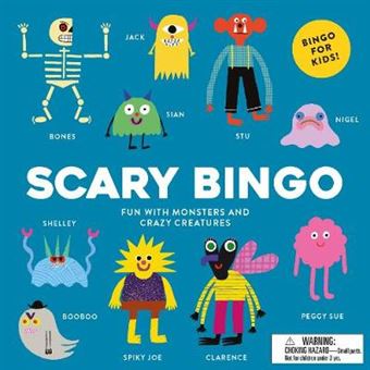 Scary Bingo Fun With Monsters And Crazy Creatures - 1