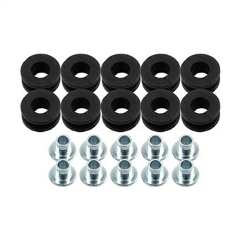 Conjunto de 10 Borrachas de Montagem Orysin para Carenagens | Compatível com Honda, Yamaha e Suzuki - 1
