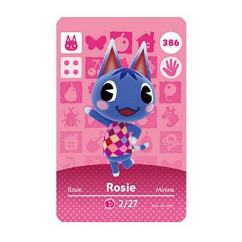 Cartão de NFC DreamWorks para Animal Crossing Compatível com Nintendo Switch Amiibo | 386 Rosie - 1