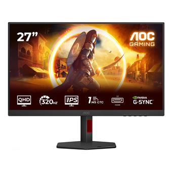 Monitor Gaming AOC Q27G4SRU | LED | QHD | 1 ms | 320 Hz | 27" | F - 1