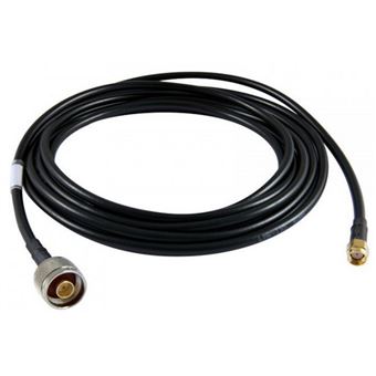 Cabo Coaxial ALLNET ANT-CAB-LMR195-SMAM-NM-500 | Preto - 1