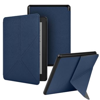 Capa FLOODKING para Amazon Kindle Paperwhite4 | Magnética | Suporte Dobrável Multiângulo | Azul Escuro - 1