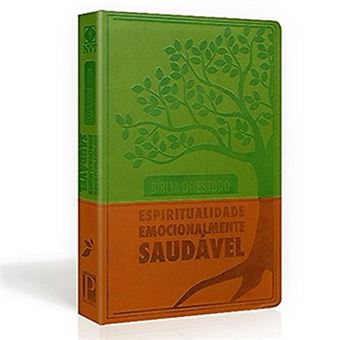 Bíblia De Estudo Espiritualidade Emocionalmente Saudável - Luxo Verde - 1