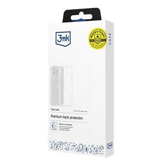Capa para Telemóvel 3MK Clear Case | Transparente - 1