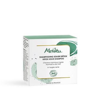 Champô Sólido Melvita Detox Solid Shampoo - 1