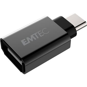 Emtec T600 USB 3.0 USB-C Preto - 1