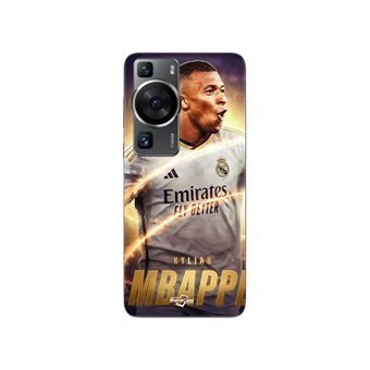 Capa Maniacase para Huawei P60 | Kylian Mbappe Real Madrid Papel de Parede - 1