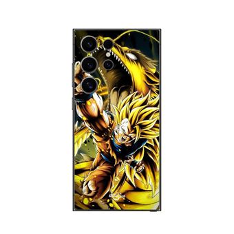 Capa Maniacase para Samsung Galaxy S25 Ultra | Son Goku Super Saiyan Ssj3 Attaque Point Dragon - 1