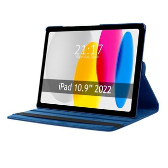 Capa TUMUNDOSMARTPHONE giratória 360 para Apple iPad 10ª geração 10.9 (2022) | Azul - 1