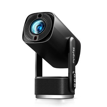 Mini Projetor Portátil SkyEcho FreeONE-Pro | 350 ANSI lúmens | Suporte 1080P | Android | 0.8kg | Preto - 1