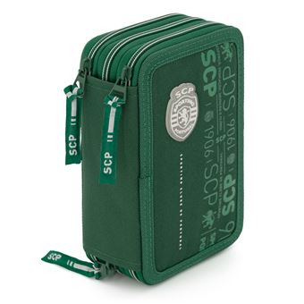 Estojo Triplo com conteúdo Sporting CP - 1