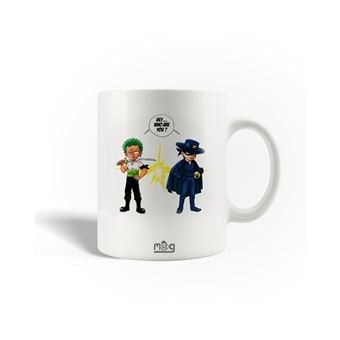 Caneca Maniacase zoro vs zorro Quem és tu - 1