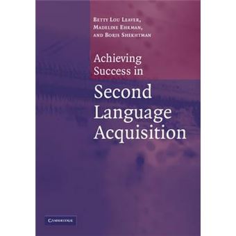 Achieving Success in Second Language Acquisition - 1