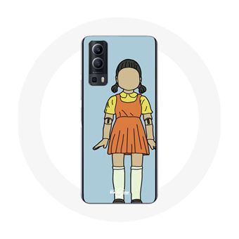 Capa Maniacase para Vivo Y72 Squid Game A Boneca Gigante Do Jogo - 1