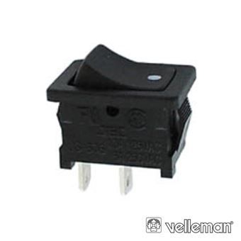 Interruptor Basculante Velleman 3A-250V Spst On-Off - 1