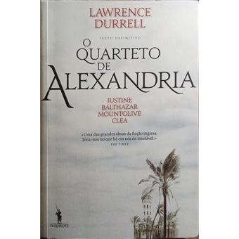 O quarteto de alexandria. - 1