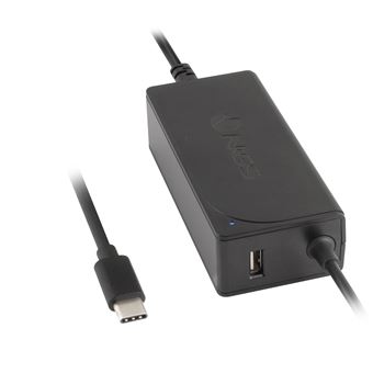 Adaptador e Transformador NGS W-65W TYPE C | Preto - 1