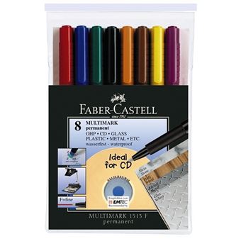 Marcador Permanente Faber-Castell 151309 - 1