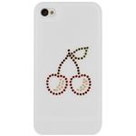 Capa para Telemóvel Swarovski SWFACOVIP4WR2 | Branco