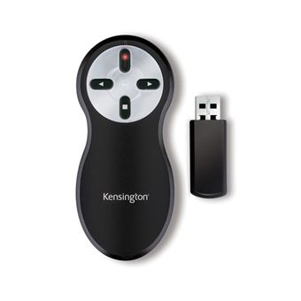 Comando para apresentações kensington wireless presenter laser pointer - si600 preto - 1