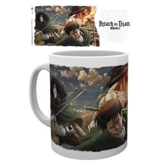 Caneca GB Posters Attack On Titan Season 2 Scouts - 1
