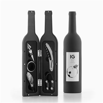 Estojo de Vinho Garrafa InnovaGoods | 5 Peças - 1