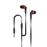 Auriculares TALIUS EA-1001 Preto, Vermelho_0