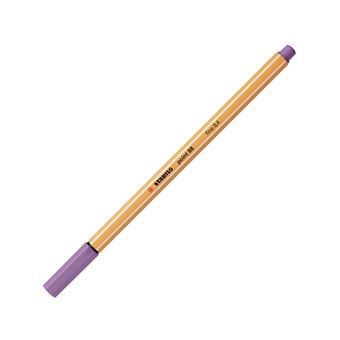 Caneta Fineliner STABILO point 88 | Laranja, Violeta - 1