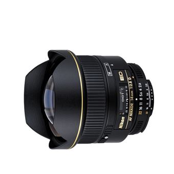 Nikon AF NIKKOR 14mm f/2.8D ED SLR Objetiva ultra ampla Preto
