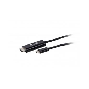 Adaptador Gráfico Usb LMP USB-C to HDMI | Preto - 1