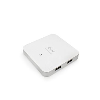 Hub de interface i-tec c31hubmetal4 usb 3.2 gen 1 (3.1 gen 1) type-c branco