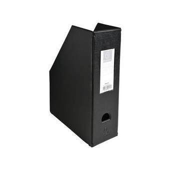 Porta Revistas Exacompta Preto Pvc 10 (A) X 24 (P) X 32 (H) Cm - 1