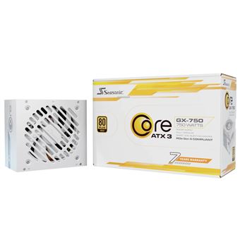 Fonte de Alimentação Seasonic CORE GX-750 | Branco - 1