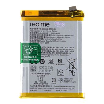 Bateria Interna Para Realme 8I, C35 E C31 5000Mah Originale Blp877 - 1