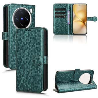 Capa FOXDOCK para VIVO X200 5G | Fecho Magnético | TPU Macio | Compartimentos para Cartões | Verde - 1