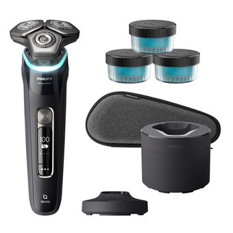 Máquina de Barbear Philips SHAVER Series 9000 Shaver series 9000 S9976/63 Máquina de barbear elétrica a húmido/seco com SkinIQ | Preto - 1