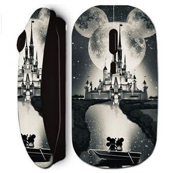 Rato Sem Fios Maniacase | Preto | Mickey e Minnie Cartoon Mouse - 1