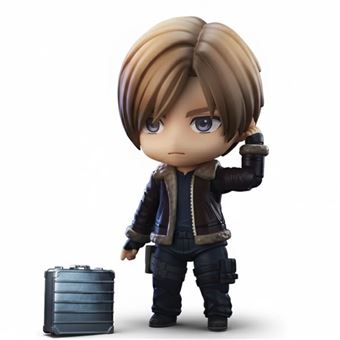 Figura Ação Antiimpacto Leon S. Kennedy Resident Evil 4 | Articulado | Com Acessórios - 1