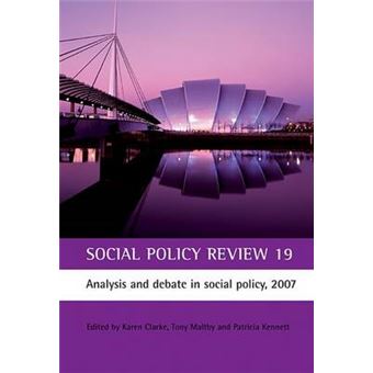 Analysis and Debate in Social Policy, 2007 - Hardback - 2007 - 1