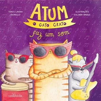 Atum, o gato grato faz um som - 1