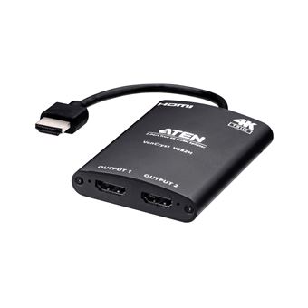 Multiplicador de Vídeo ATEN Splitter HDMI True 4K de 2 Portas | Preto - 1