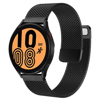 Pulseira Bracelete Phonecare Milanese Loop Fecho Magnético para Samsung Galaxy Watch4 - 40mm - Preto - 1