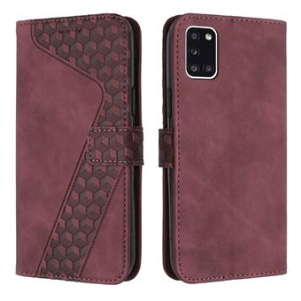 Capa FOXDOCK para Samsung Galaxy A31 com Fecho Magnético | Resistente a Impactos e Quedas | Compartimentos para Cartões | Castanho - 1