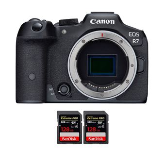 Canon EOS R7 + 2 SanDisk 128GB Extreme PRO UHS-II SDXC 300 MB/s + PDF 15 Técnicas para Melhorar as suas Fotografias - 1