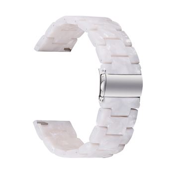 Bracelete de Resina 20mm com fivela, mistura branca Magunivers para Huami Amazfit Bip S/GTR 42mm/GTS/Bip Lite - 1