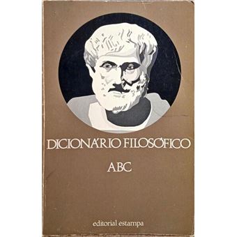 Dicionário filosófico. [5 vols. - 3.ª edição] - 1
