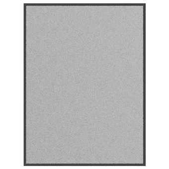 Tapete de Entrada vidaXL |  90x120 cm | cinzento - 1