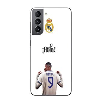 Capa Maniacase para Samsung Galaxy S21 5g Kylian Mbappe Real Madrid 9 Hola - 1